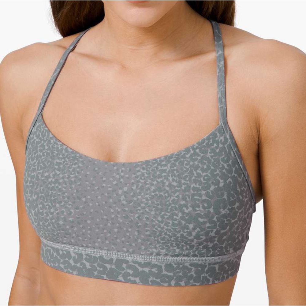 Lululemon Flow Y bra city camo size 6